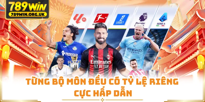 Từng bộ môn đều có tỷ lệ riêng cực hấp dẫn